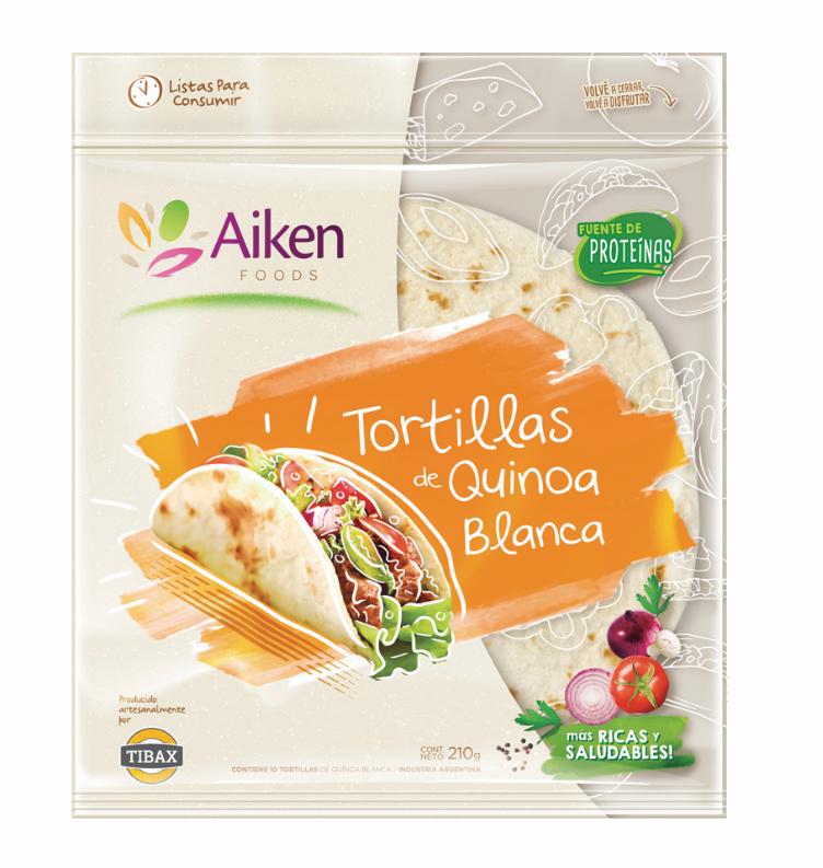 Tortillas de quinoa blanca